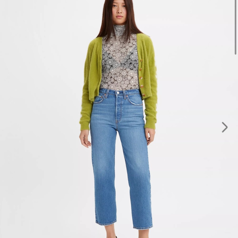 Levi’s Ribcage Straight Ankle Jeans - Picture 4 of 12